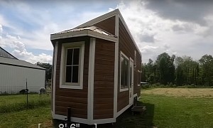 Young Musician Builds Himself One of the Coolest Tiny Man Caves on Wheels