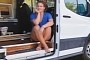 Young Traveler Turned a Ford Transit Van Into the Perfect Tiny Home for One