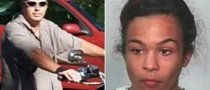 Young Woman Lets God Drive the Car, Hits and Injures Biker, then Flees