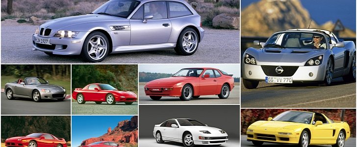 Sports car collage