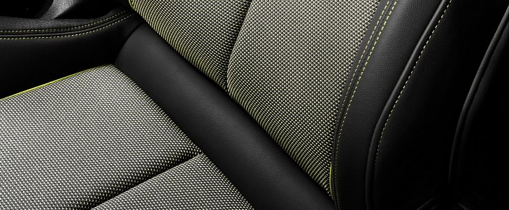 2021 Audi A3 plastic seat upholstery