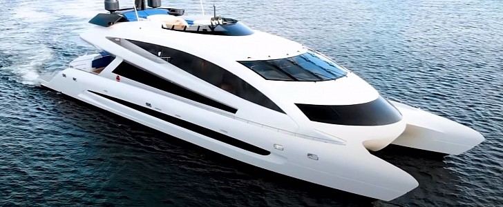Royal Falcon One is designed by Porsche to conquer the seven seas