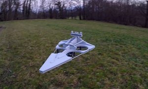 YouTube and Drone-Builder Creates Imperial Star Destroyer