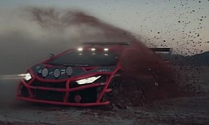 UPDATE: YouTuber Builds Lamborghini Huracan "Rally Car" with Exoskeleton, TT Kit