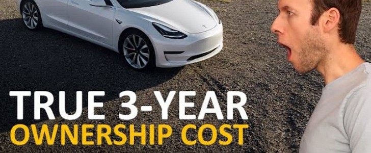 Tesla Model 3: TRUE Cost after 3 years & 45K Miles
