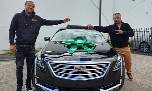 YouTuber C.J. Treats His Dad to a New Car, It's a Cadillac CT6 Platinum