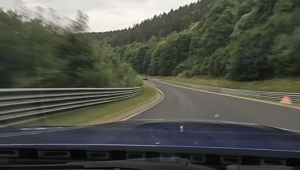 BMW M4 CS crashed at the Nurburgring and then repaired