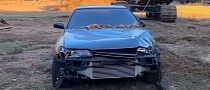 YouTuber Crushes a Skyline GTR, Possibly Triggering the Entire JDM Fanbase