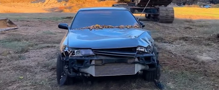 Skyline GTR Crushed 