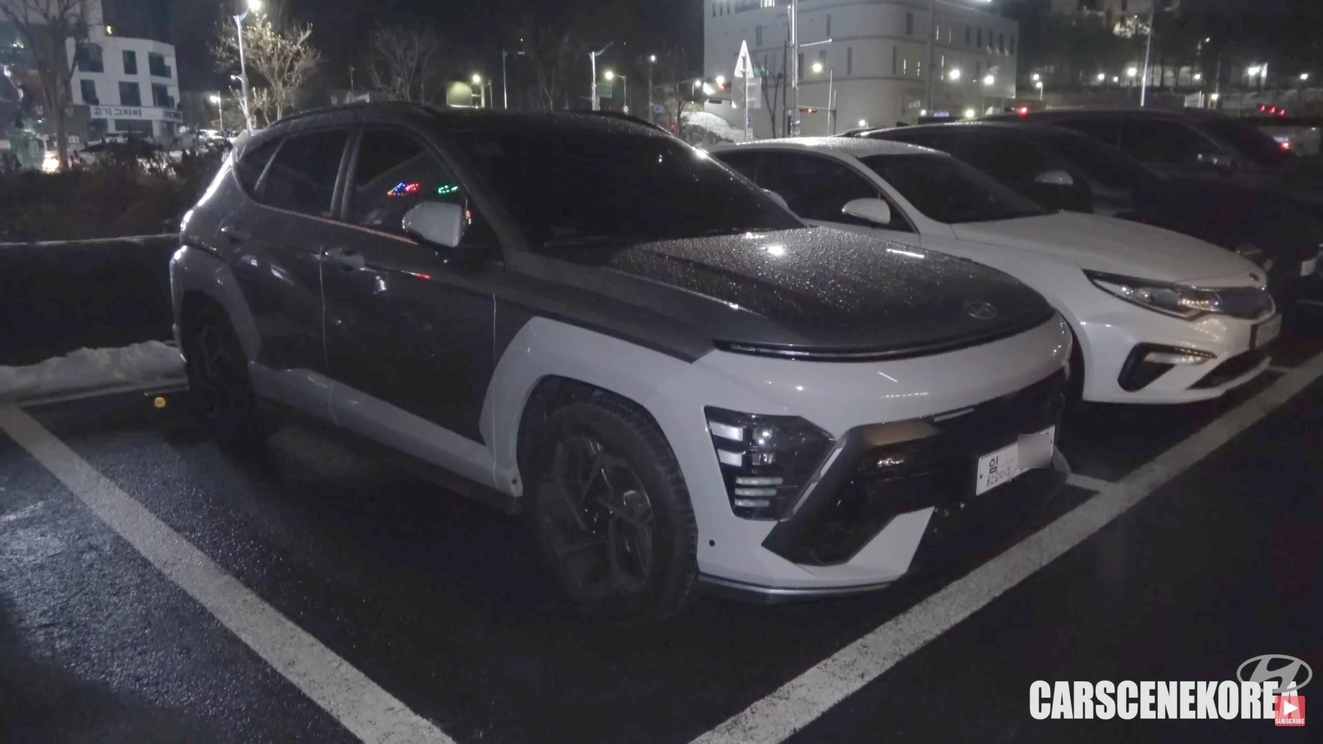 YouTuber Finds Undisguised 2024 Hyundai Kona NLine, Inspects It