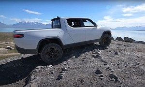 YouTuber Gets His Brand-New Rivian R1T, Immediately Takes It Off Road