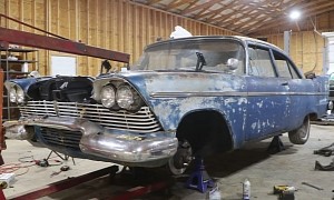 YouTuber Restores 1958 Plymouth Savoy With a Couple of Spray Cans, and a Buffing Wheel