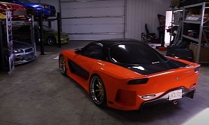 YouTuber Reviews Tokyo Drift Replica RX-7, Built By Owner in Alberta, Canada
