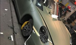 YouTuber Salomondrin's Porsche 911 R Gets Army Green Wrap, Looks Like a Tank