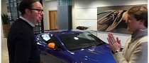 UPDATE: YouTuber Shmee Collects Aston Martin GT8, Design Boss and Cat Greet Him