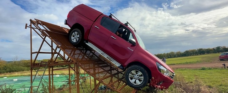 2018 Toyota Hilux Incline Test 