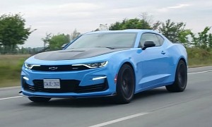 YouTubers Review 2022 Chevy Camaro SS 1LE, Better Value Than a Performance-Packed Mustang