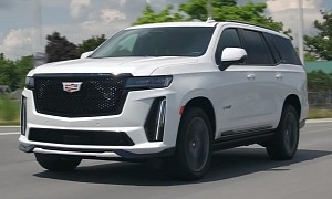 YouTubers Review 2023 Cadillac Escalade V, Is the $70,000 Bump for Performance Justified?
