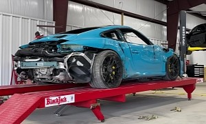 Wrecked Porsche 911 Turbo Restoration Project Is Like Digging a Bottomless Pit