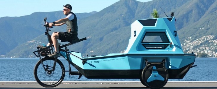 Z-Triton 2.0 Is the Trike-Boat-Camper That Wants to Be World's Most  Sustainable RV - autoevolution