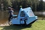 Z-Triton by Zeltini, the Electric Tricycle-Boat-Home You Can Go Camping With