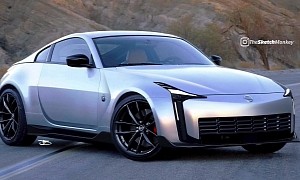 Z33 Nissan 350Z Digitally Turns Into a More Contemporary GT-R50 Fairlady