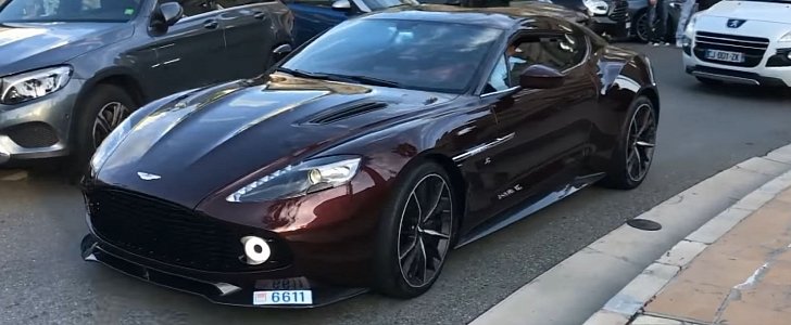 Zagato Aston Martin Vanquish Is a Unique Sight in Monaco