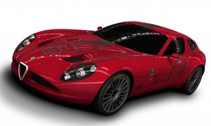 Zagato Unveiled the Alfa Romeo TZ3 Corsa Race Car