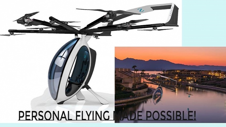 The Zapata AirScooter aims to take personal aviation from dream to reality 