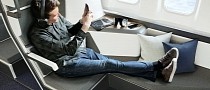 Zephyr Is a Lie-Flat, Bed-Like Seat That Will Make Flying Economy Amazing