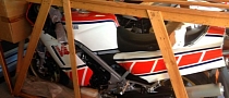 Zero-Miles 1985 Yamaha RZ500N in a Crate for Sale