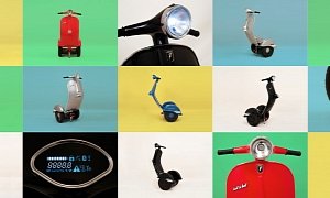 Zero-Scooter Is the Real-Deal Vespa Segway Based on the Xiaomi NineBot