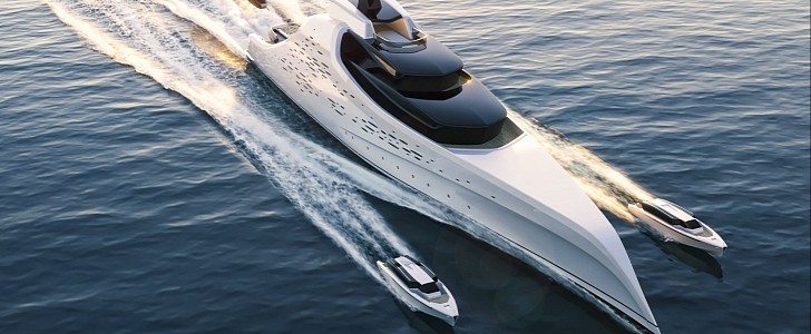 ZeRo Superyacht Is a Beautiful, Hydrogen-Powered Dream for a Clean Future