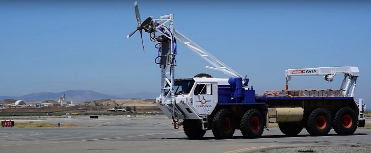 ZeroAvia's innovative 600 kW powertrain successfully powered a heavy-duty test truck