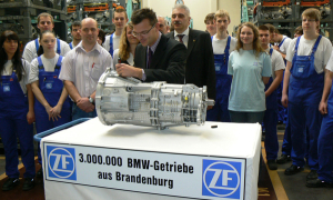 ZF Plant Builds 3 Millionth Transmission for BMW