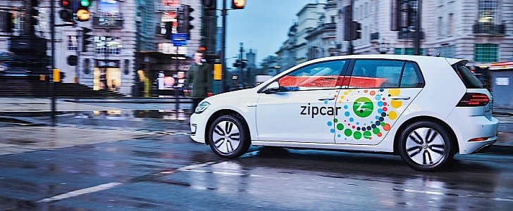 VOlkswagen e-Golf joins Zipcar fleet