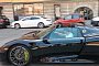 Zlatan Ibrahimovic Drives Porsche 918 Hybrid Supercar in Stockholm