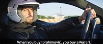 Zlatan Ibrahimovic Meets Leclerc and Sainz, Briefs Them on Winning, Races in a Ferrari
