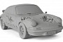 Zombie-Like Porsche Carrera RS With No Paint Is the Perfect Miniature Gift for a Lucky Few