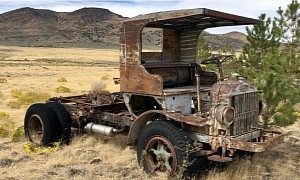 Zombified 1923 Autocar Dump Truck for Sale, Ready to Star in George Romero Remake