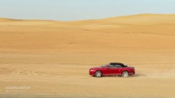 2013 BENTLEY Continental GTC V8 in the desert