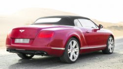 2013 BENTLEY Continental GTC V8 in the sun
