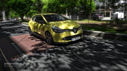 2013 RENAULT Clio TCe city driving