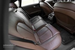 AUDI A7 Sportback leather finish on rear seats