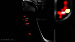 2015 BMW 1 Series Facelift driving experience control buttons at night