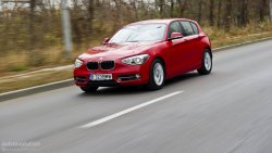 BMW 1 Series (F20) speeding
