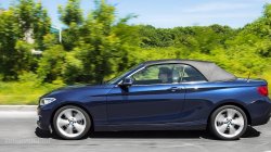2015 BMW 220d Convertible side view