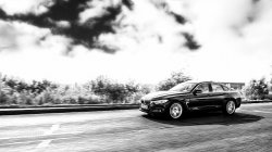 BMW 4-Series Gran Coupe speeding