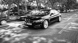 BMW 4-Series Gran Coupe 420d xDrive driving