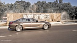 BMW 6-Series Gran Coupe city driving